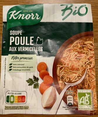 Soupe poule aux vermicelles