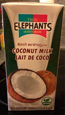 Sucre et nutriments contenus dans Twin elephants earth brand