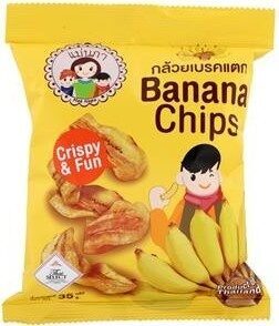 Sucre et nutriments contenus dans Banana chips