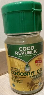 Gula dan nutrisi di dalamnya Coco republic