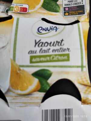 Sucre et nutriments contenus dans Enviz