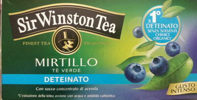 Сахар и питательные вещества в Sir wiston tea