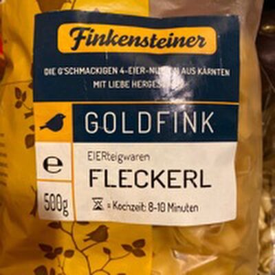 Zucker und Nährstoffe drin Finkensteiner