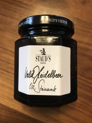 Zucker und Nährstoffe drin Staud s wald heidelbeer