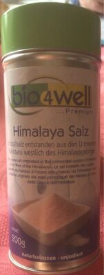 Zucker und Nährstoffe drin Bio4well