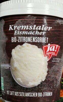 Zucker und Nährstoffe drin Kremstaler eismacher