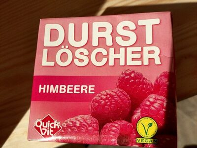 Zucker und Nährstoffe drin Quick vit