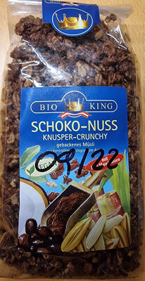 Zucker und Nährstoffe drin Bio king