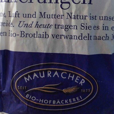 Zucker und Nährstoffe drin Mauracher