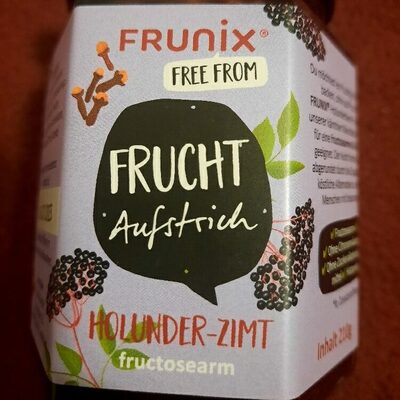 Zucker und Nährstoffe drin Frunix