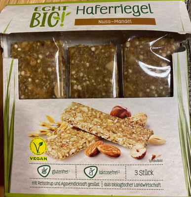 Zucker und Nährstoffe drin Echt bio