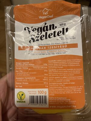 中的糖分和营养成分 Vegan chef