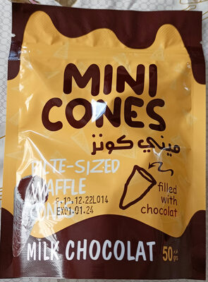 Mini cone chocolat