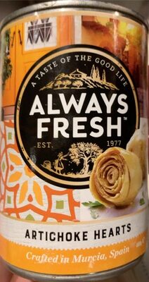 Sucre et nutriments contenus dans Always fresh