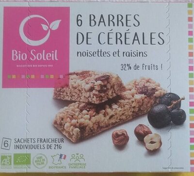 Sucre et nutriments contenus dans Biosoleil