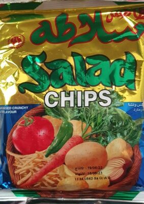 Sugar and nutrients in Salad chips